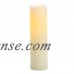 Candle Impressions Flameless Wax Pillar Candle with Timer   